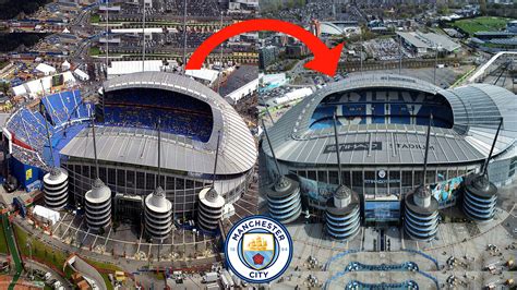 etihad stadium before and after